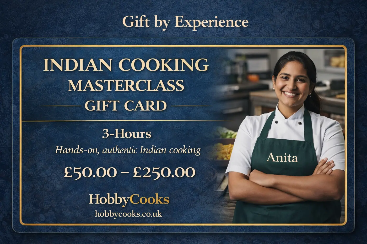 Indian Cooking Masterclass Gift Card