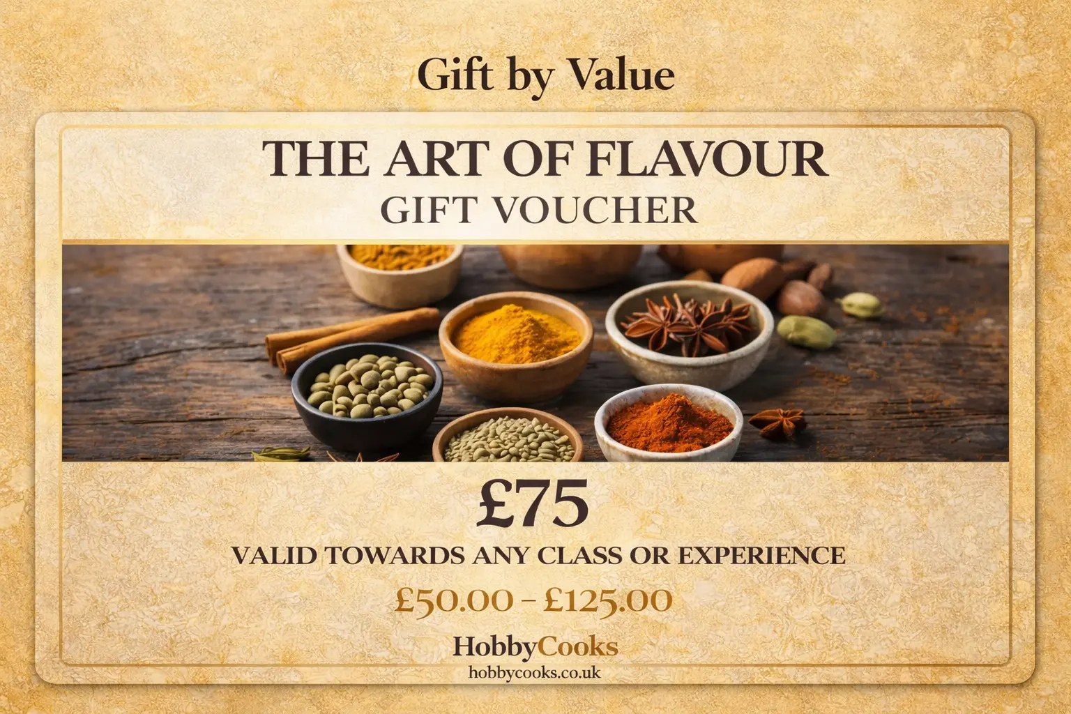 The Art of Flavour Gift Voucher
